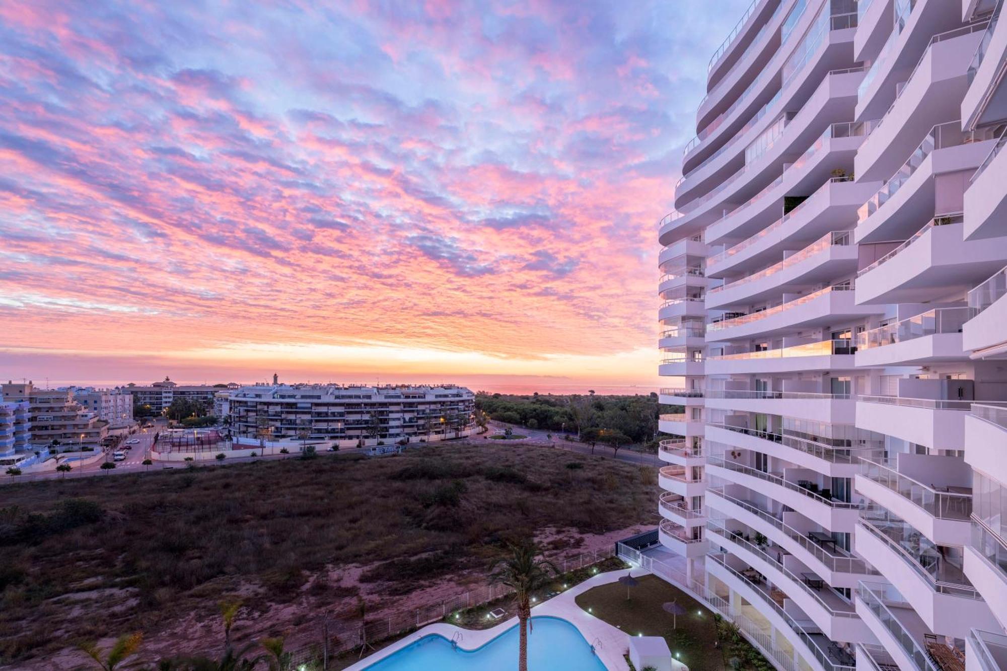 Gran Canet 2Br! Walk To Beach, Sea View, Sauna & Gym Canet d'En Berenguer Zewnętrze zdjęcie